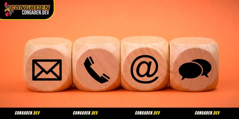 Hướng dẫn liên hệ hỗ trợ về vấn đề đăng nhập Congaden