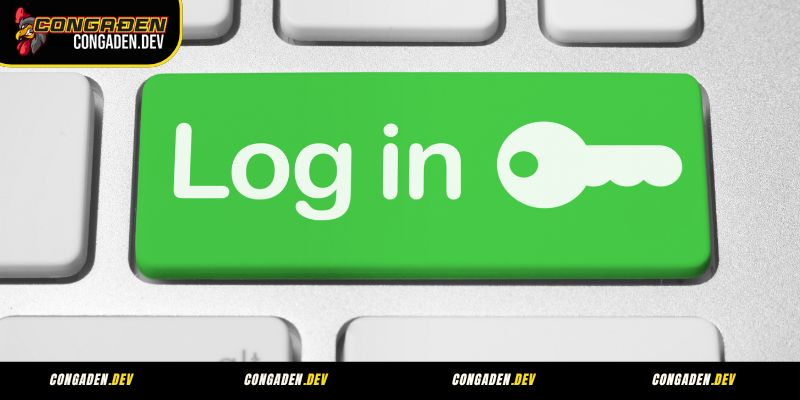 Lưu ý quan trọng khi đăng nhập Congaden